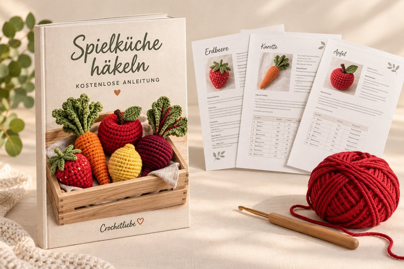 Die Anleitung Spielk&uuml;che h&auml;keln als PDF